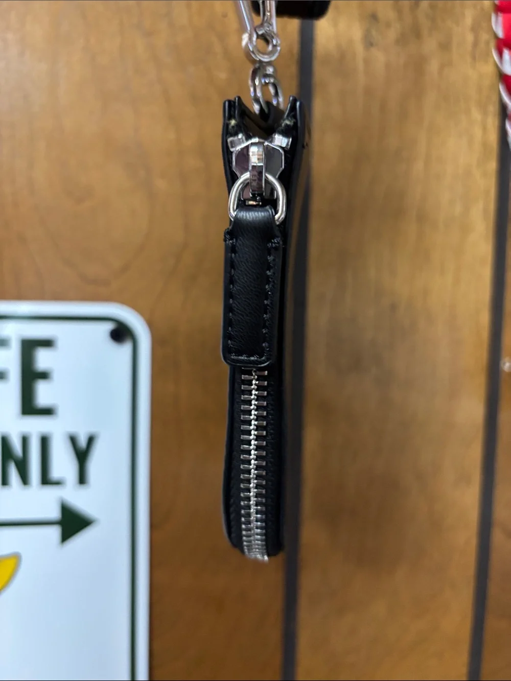Karl Lagerfeld Paris Black Tote Bag Logo Charm